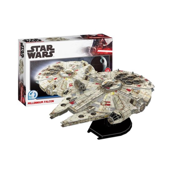 Star Wars Millennium Falcon 3D Cardstock Model Kit