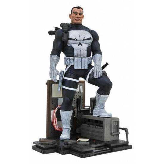 Diamond Select Toys - Marvel Comic Gallery: The Punisher Pvc Diorama