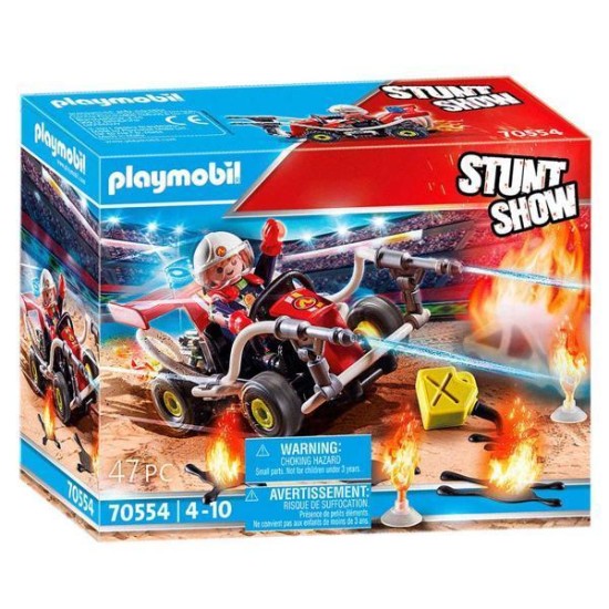 Playmobil Stuntshow Brandweerkart - 70554