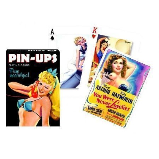 Pin-Ups Speelkaarten - Single Deck