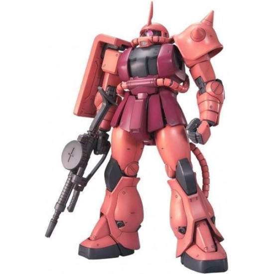 Gundam: Master Grade - Ms-06S Char And #039;S Zaku Version 2.0 1:100 Scale Model Kit