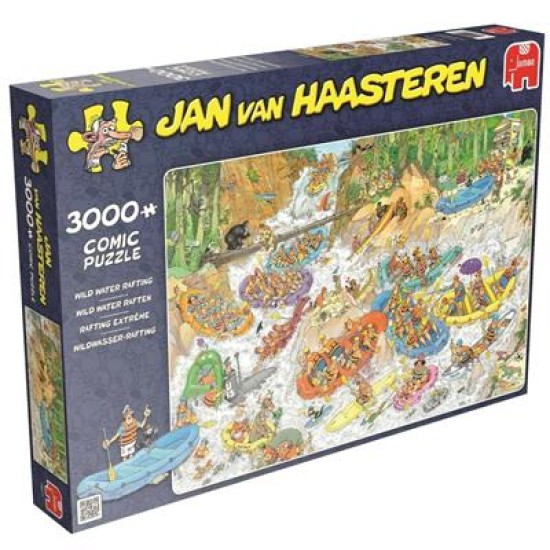 Jan Van Haasteren - Wildwasser-Rafting - 3000 Teile