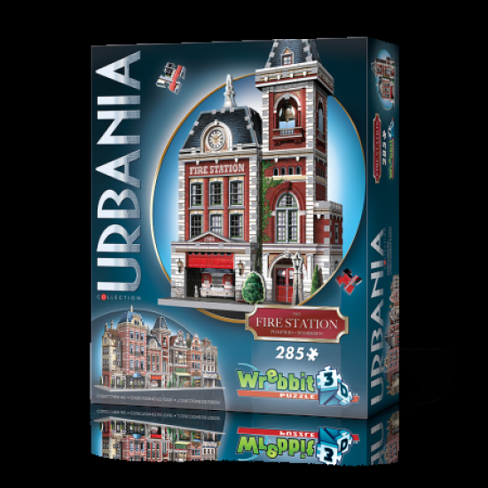 Wrebbit 3D Puzzle - Urbania Fire Station (285)