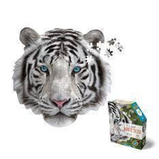 I Am 300 Puzzle: White Tiger 40.64X40.64Cm
