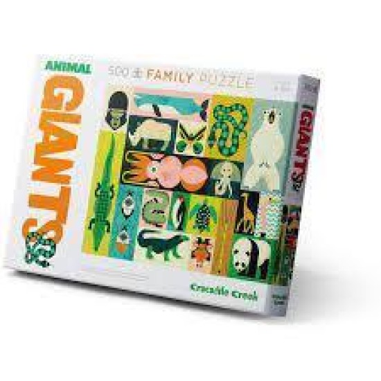 500 Pc Boxed/Animal Giants