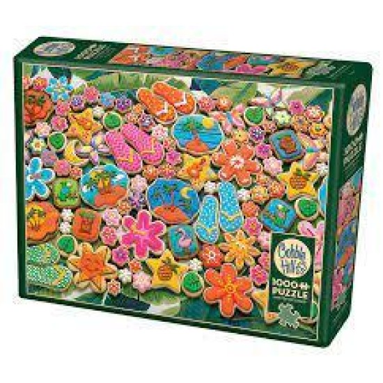 Cobble Hill Puzzle 1000 Pieces - Tropical Cookies