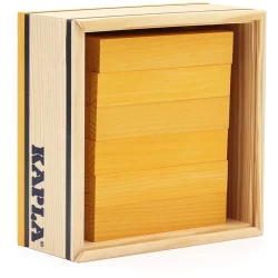 Kapla - 40 Squares - Colored Planks Yellow
