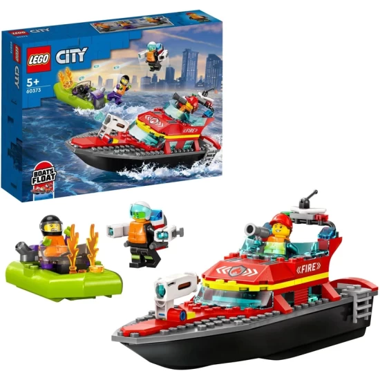 Lego City 60373 Brandweerboot Lego City 60373 Brandweerboot