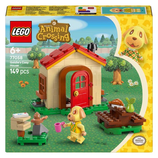 Lego Animal Crossing 77058 Goldies Knusse Huisje Bouwset Lego Animal Crossing 77058 Goldies Knusse Huisje Bouwset