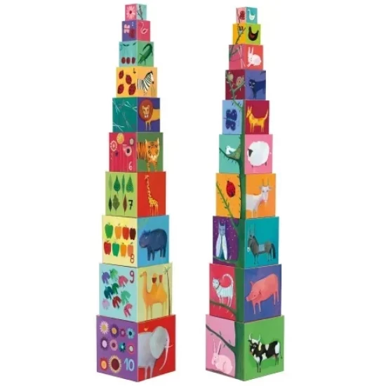 10 Cubes Nature & Animaux