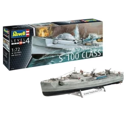German Fast Attack Craft S-100 Class Revell Modelbouwpakket German Fast Attack Craft S-100 Class Revell Modelbouwpakket