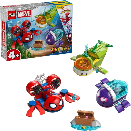 Lego Marvel 11207 Spidey: Underwater Vehicles