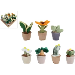 Neem Me Mee Naar Huis - Pluche Plant 7 Verschillende Soorten 12-17 Cm