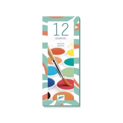 12 Pastilles Gouaches Classique