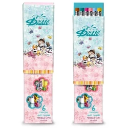 12 Pencils With Erasers Diddl 12 Pencils With Erasers Diddl