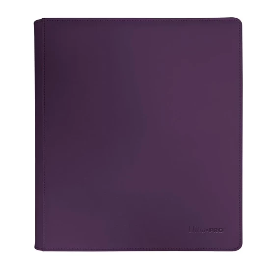 Pro-Binder Zippered 12-Pocket Vivid Midnight Plum