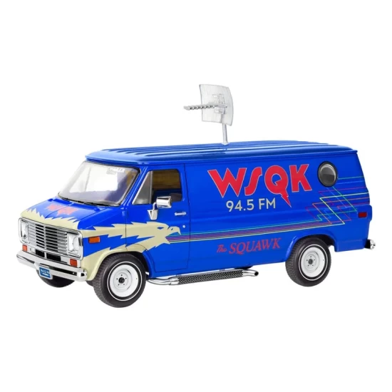 Stranger Things Model Kit 1/25 Squawk Van (Aqua Color) 21 Cm