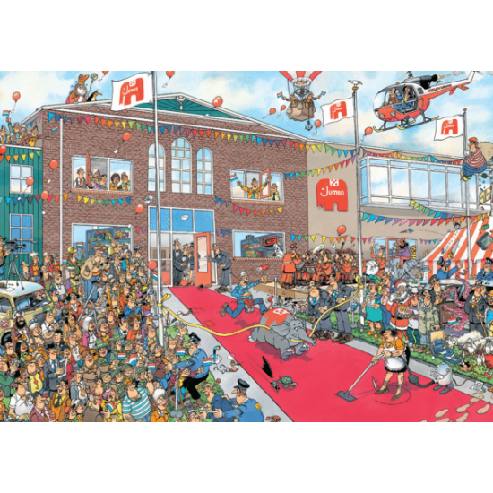 Jan Van Haasteren Legpuzzel - 170 Jaar Jumbo Jumbileum 1000St.