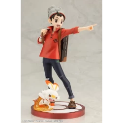 Pokmon Artfxj Statue 1/8 Victor & Scorbunny 21 Cm
