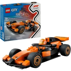 Lego City 60442 F1-Coureur Met Mclaren-Raceauto Lego City 60442 F1-Coureur Met Mclaren-Raceauto
