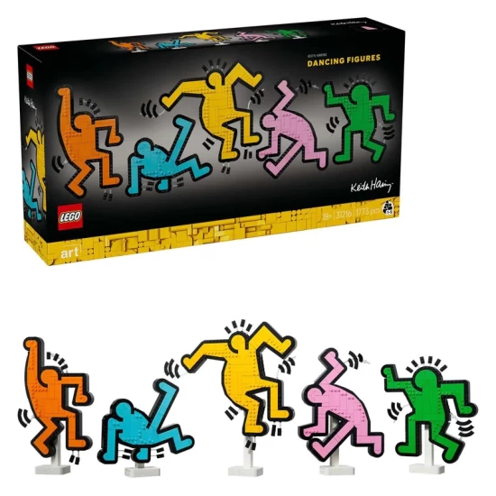 Lego Art 31216 Keith Haring Dansende Figuren Lego Art 31216 Keith Haring Dansende Figuren