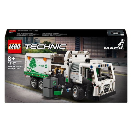 Lego Technic 42167 Mack Lr Electric Vuilniswagen Lego Technic 42167 Mack Lr Electric Vuilniswagen