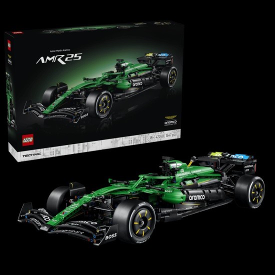 Lego Technic 42240 Aston Martin Aramco Amr25 F1