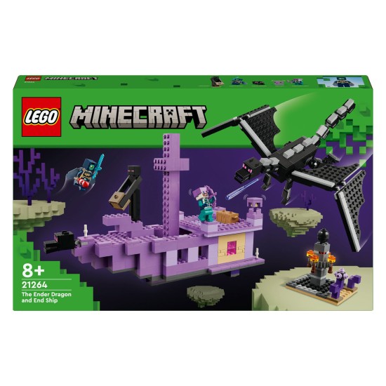 Lego Minecraft 21264 De Enderdraak En Het End-Schip