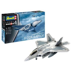 Lockheed Martin F-22A Raptor Revell Modelbouwpakket