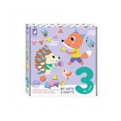 Janod Atelier - 3 Jaar - Geometrische Stickers Janod Atelier - 3 Jaar - Geometrische Stickers