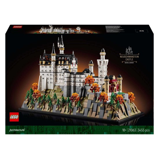 Lego Architecture 21063 Slot Neuschwanstein Verzamelset Lego Architecture 21063 Slot Neuschwanstein Verzamelset