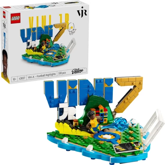 Lego Special Editions 43027 Vini Jr. Voetbalhoogtepunten Lego Special Editions 43027 Vini Jr. Voetbalhoogtepunten