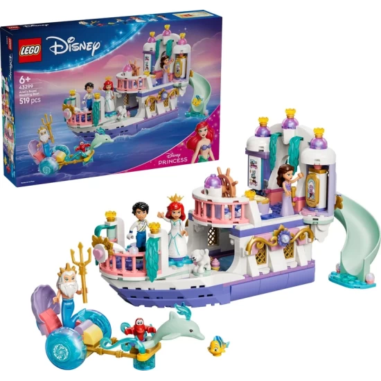 Lego Disney Princess 43299 Ariels Koninklijke Trouwboot