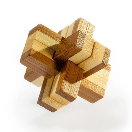 3D Bamboo Breinpuzzel Knotty *** 3D Bamboo Breinpuzzel Knotty ***