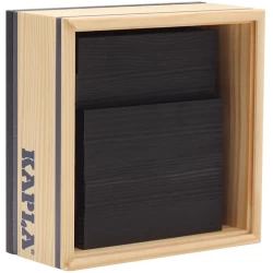 Kapla - 40 Squares - Colored Planks Black