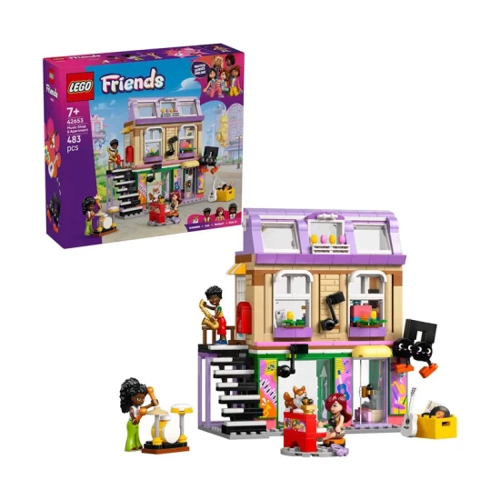 Lego Friends 42653 Muziekwinkel En Appartement