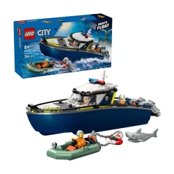 Lego City 60456 Achtervolging Met Politieboot