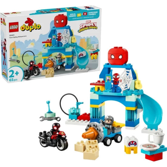 Lego Duplo 10464 Hoofdkwartier Van Team Spidey Lego Duplo 10464 Hoofdkwartier Van Team Spidey