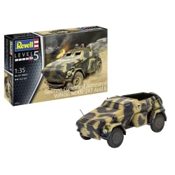 German Command Armoured Vehicle Sd.kfz.247 Ausf.b Revell Modelbouwpakket German Command Armoured Vehicle Sd.kfz.247 Ausf.b Revell Modelbouwpakket