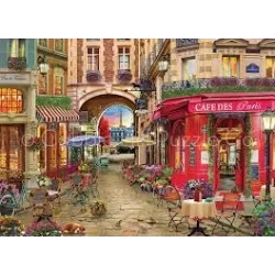 Cobble Hill Puzzle 500 Pieces - Cafe Des Paris Cobble Hill Puzzle 500 Pieces - Cafe Des Paris