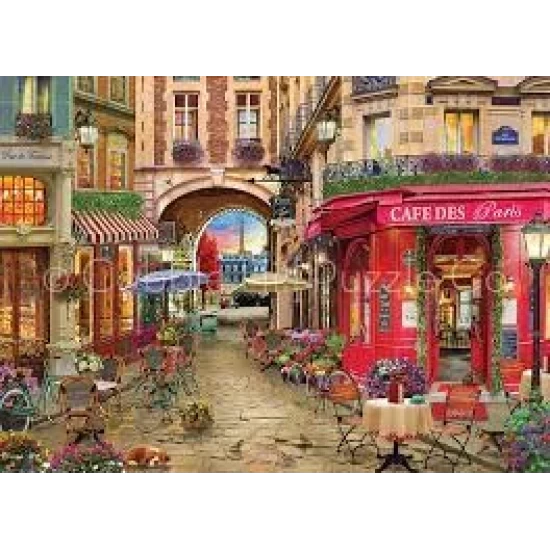 Cobble Hill Puzzle 500 Pieces - Cafe Des Paris