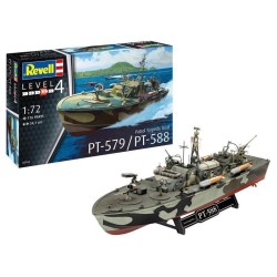 Patrol Torpedo Boat Pt-588/Pt-579 Revell Modelbouwpakket