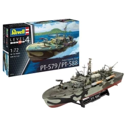 Patrol Torpedo Boat Pt-588/Pt-579 Revell Modelbouwpakket Patrol Torpedo Boat Pt-588/Pt-579 Revell Modelbouwpakket