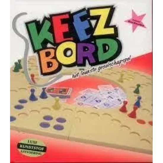 6 Persoons Keezbord Kunststof Uitvoering