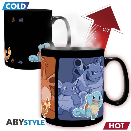 Pokemon - Mug Heat Change - 460 Ml - Evolve X2 See Abymuga463