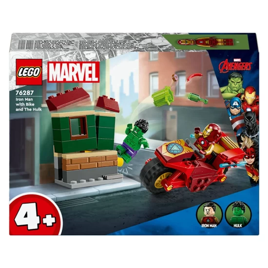 Lego Super Heroes 76287 Iron Man Met Motor En De Hulk Lego Super Heroes 76287 Iron Man Met Motor En De Hulk