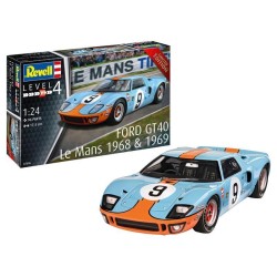 Ford Gt 40 Le Mans 1968 & 1969 Revell Modelbouwpakket