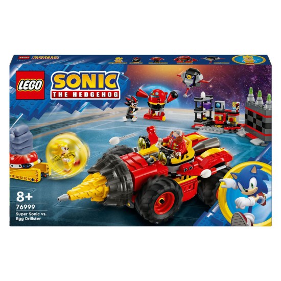 Lego Sonic 76999 Super Sonic Vs. Egg Drillster Lego Sonic 76999 Super Sonic Vs. Egg Drillster