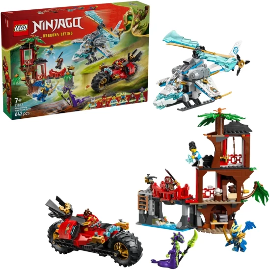 Lego Ninjago 71857 Ninja Vehicle Tree House Battle