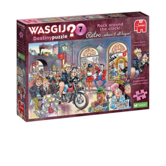 Wasgij Retro Destiny 7 - Rock Around The Clock! 1000St.